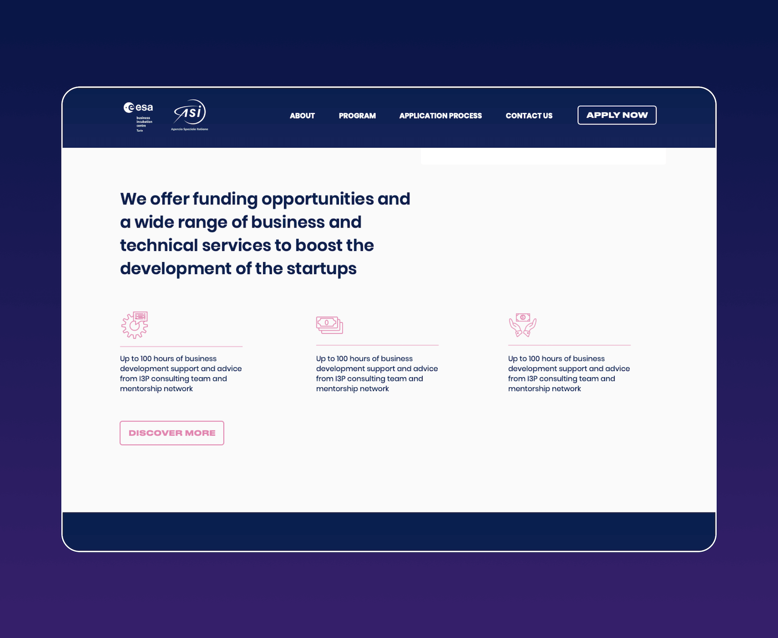 Mockup progetto EsaBic - Scopri di più